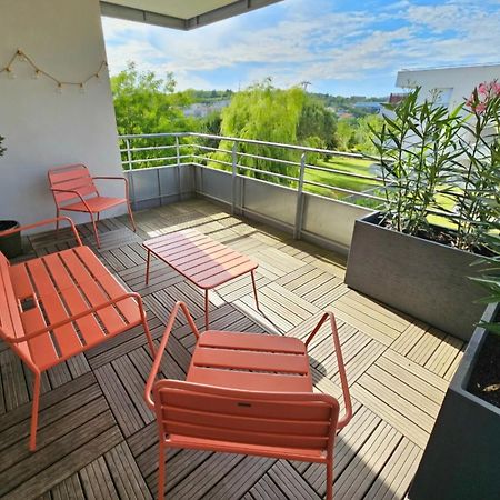T3 Universites & Hospitals - Havre De Paix Pres Toulouse - Parking - Terrasse Exterior foto